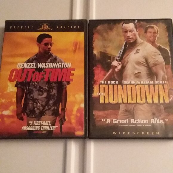 Two Films: Out of Time & The Rundown - Picture 1 of 7